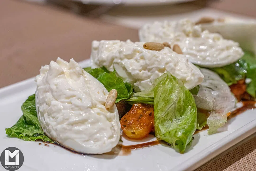 Burrata Cheese Caponata